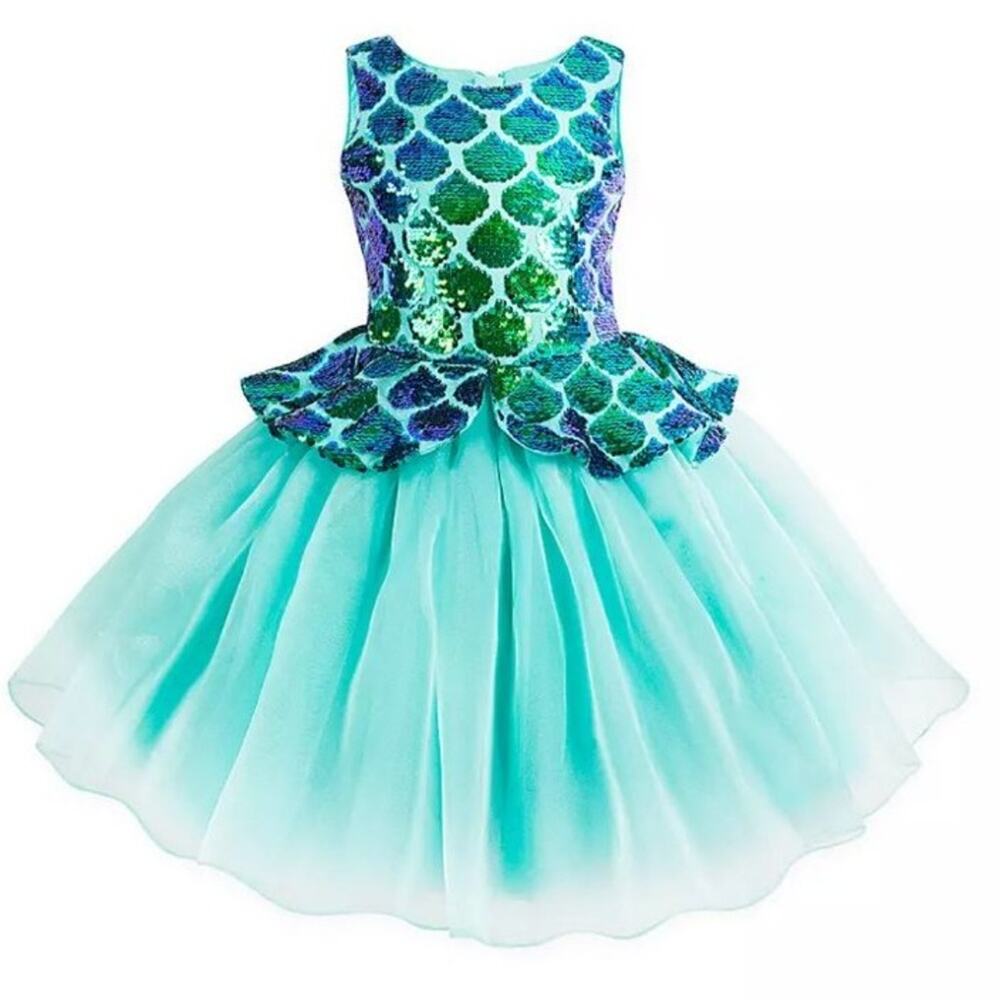 Disney Ariel Reversible Sequin Fancy Dress The Little Mermaid

Size 4